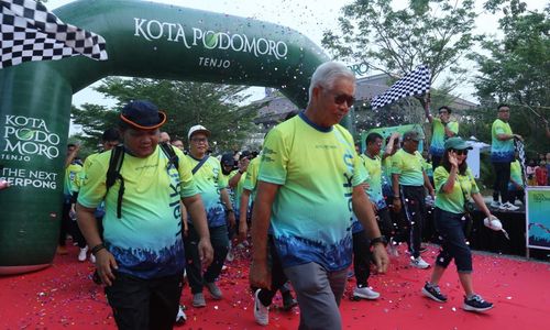 Kota Podomoro Tenjo Hidupkan Komunitas Lewat Funwalk dan Podomoro Food Center 