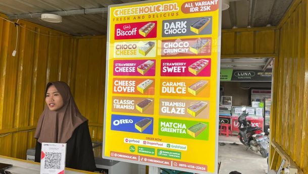 Dessert Viral Harga Terjangkau, CheeseHolic.BDL Buka Cabang Dekat UIN Raden Intan