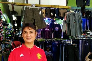 Ilustrasi Pasar Taman Puring.