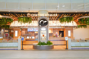 Ilustrasi gerai Chatime.