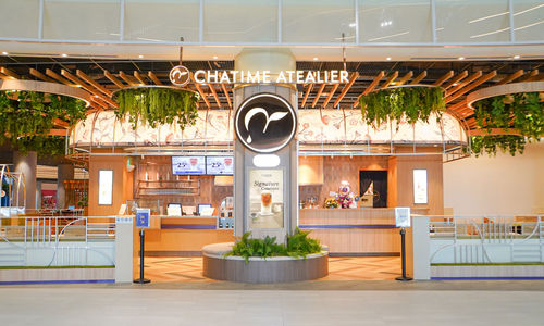 Ilustrasi gerai Chatime.