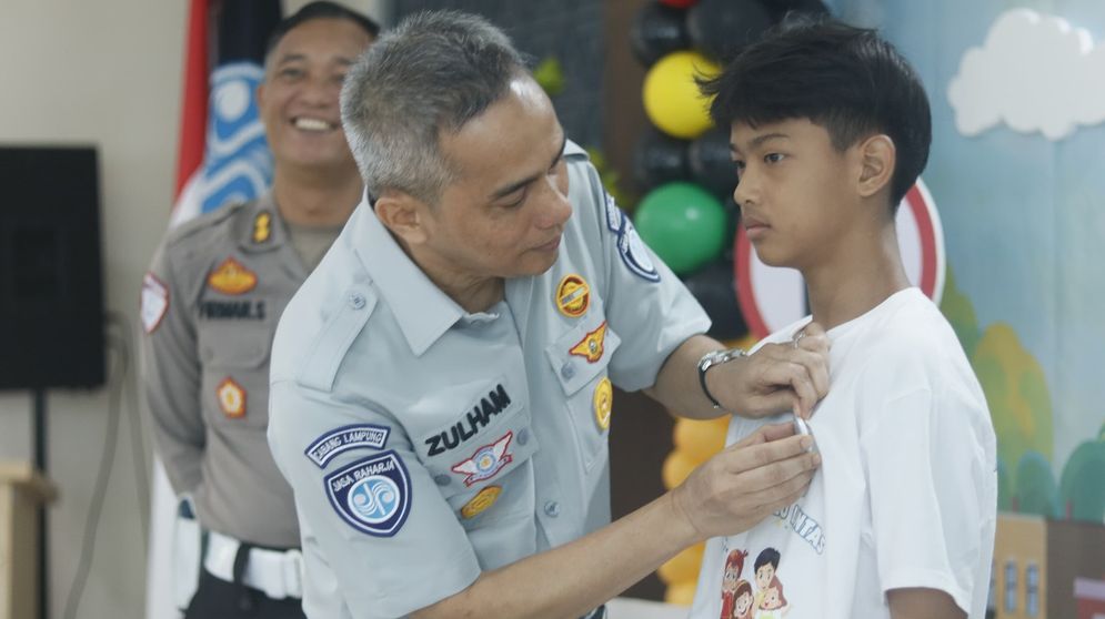 Rayakan Hari Anak Nasional, Jasa Raharja Lampung Ajak Anak Jadi Agen Keselamatan Program Duta Informasi