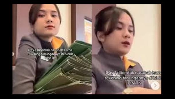Pegawai Bank Curhat Dibentak Nasabah Gegara Rekening Diblokir PPATK, Viral di Medsos