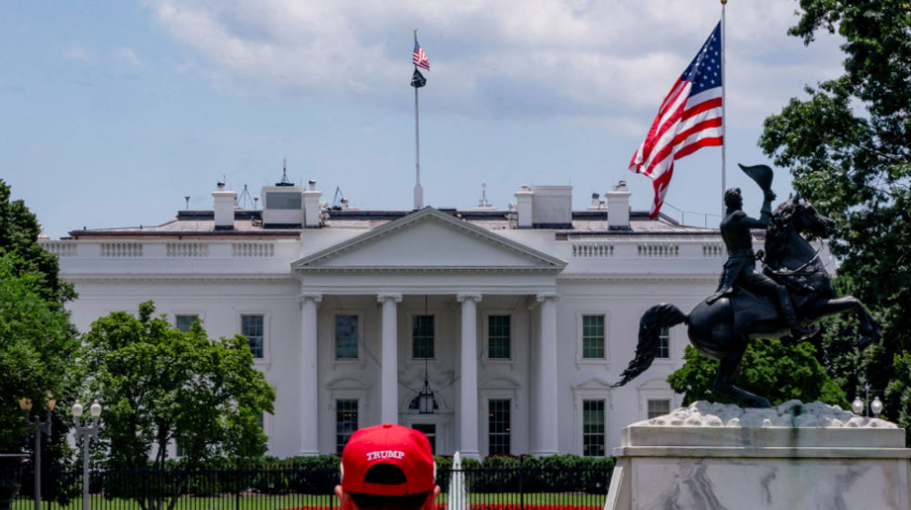 Ilustrasi Gedung Putih.