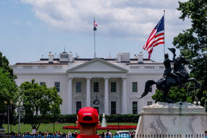 Ilustrasi Gedung Putih.