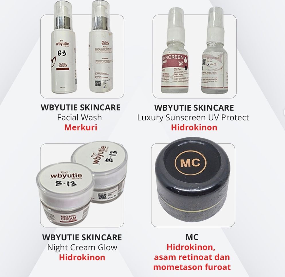 Waspada Kosmetik Ilegal! BPOM Temukan 34 Kosmetik Mengandung Bahan Berbahaya