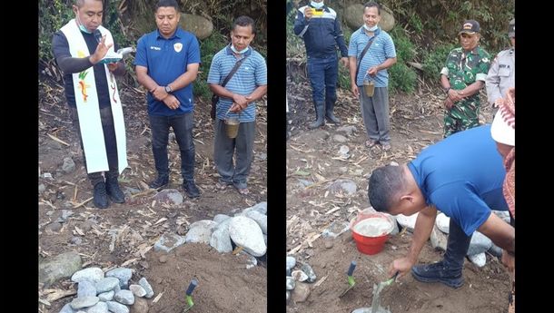 Jembatan Harapan di Paga: Kolaborasi Pemerintah dan Gereja Satukan Dua Desa