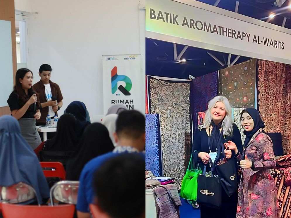 UMKM Binaan Bank Mandiri, Batik Madura Sukses Menembus Pasar Amerika dan Go Global
