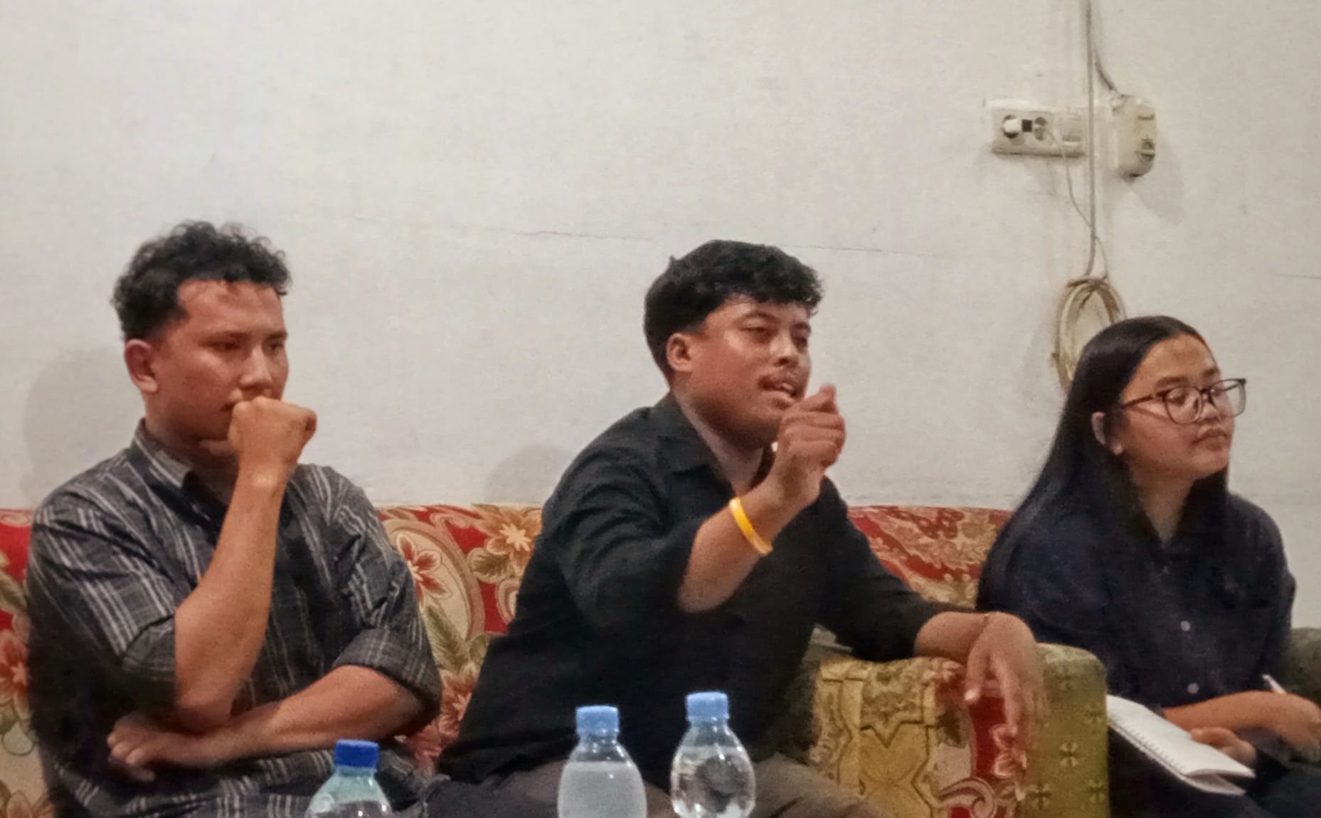 Ady Yoga Kemit dalam diskusi dan konsolidasi quo vadis keadilan dalam peradilan militer di LBH Medan