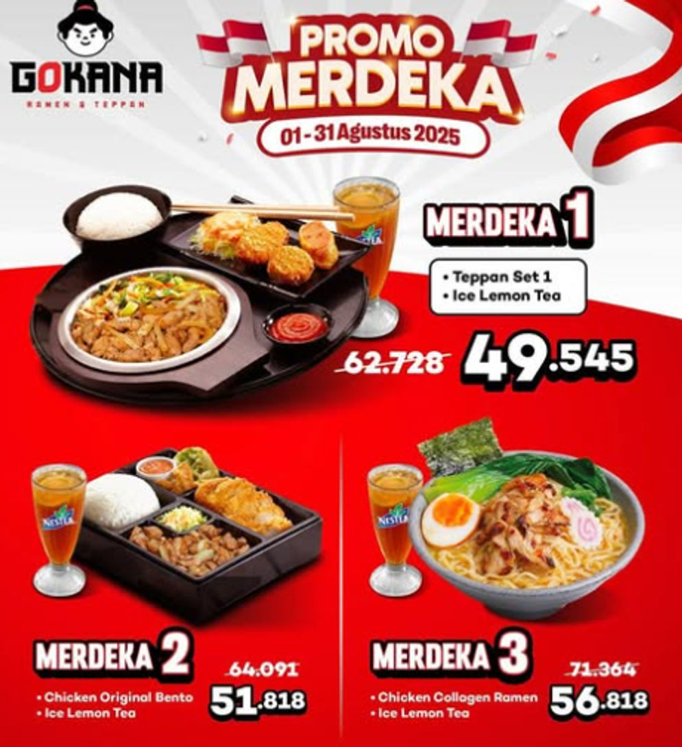 Promo Makanan Agustus 2025.