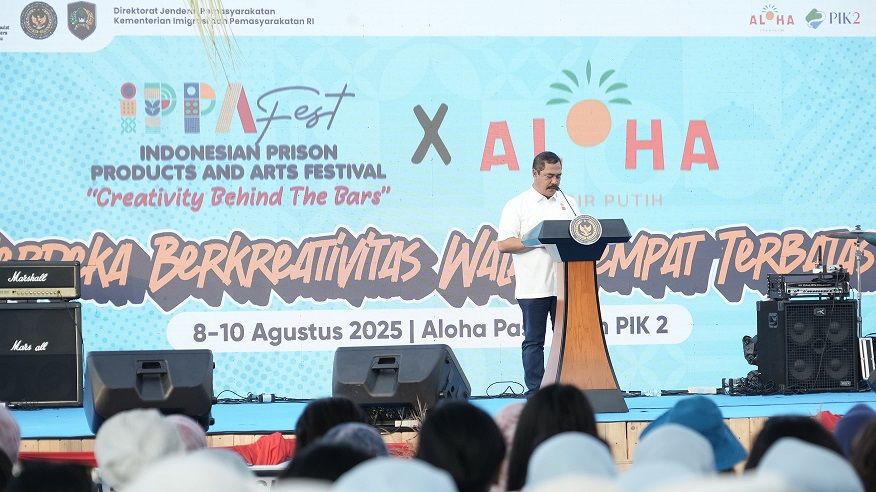 Imigrasi dan Pemasyarakatan membuka kegiatan IPPAFest 2025. (Foto:Istimewa)