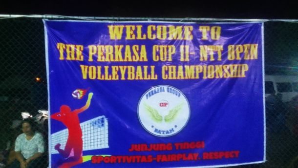 Rayakan Ulang Tahun ke 15 PT Perkasa Karya Mandiri Adakan Turnamen Voli