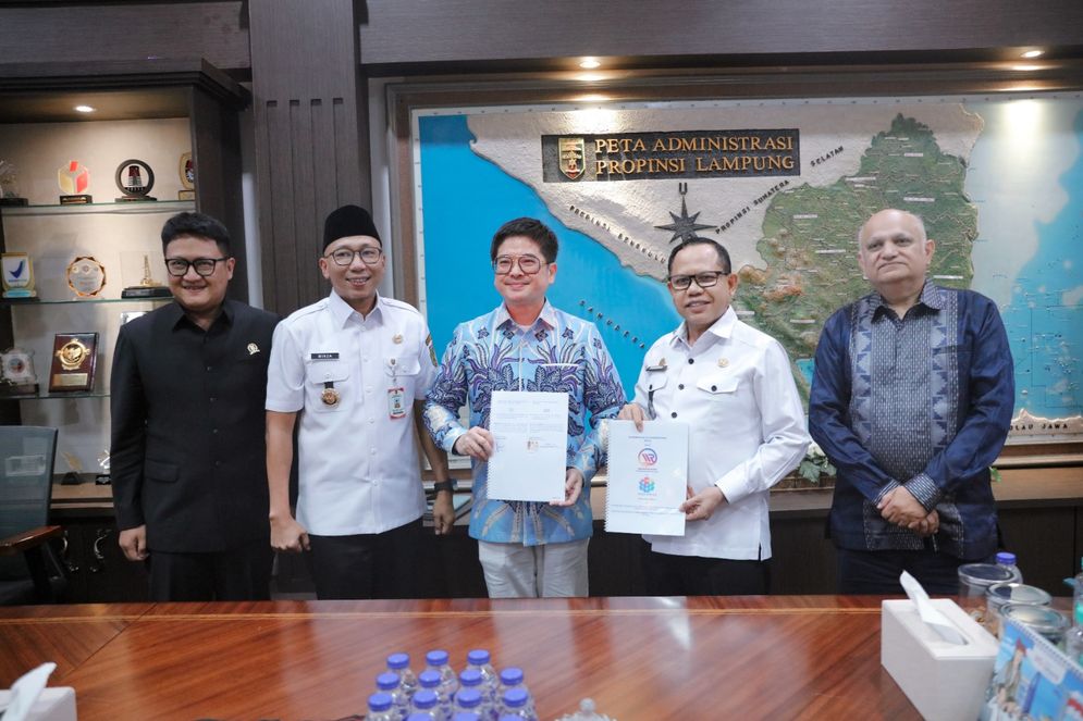 PT Wahana Raharja dan World Food Hub Teken MoU, Lampung Siap Kembangkan Pusat Logistik Pangan Halal