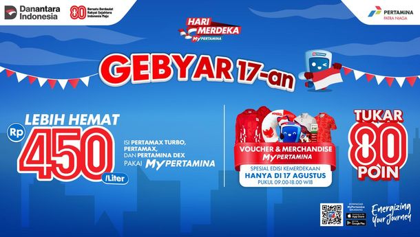 Jelang HUT RI ke-80, Pertamina Hadirkan Berbagai Promo Kemerdekaan