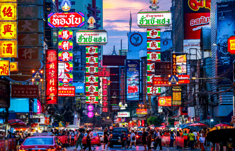 Chinatown Bangkok, Thailand.