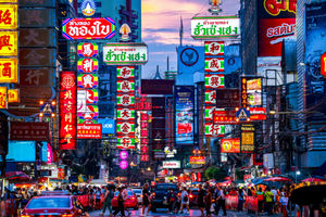 Chinatown Bangkok, Thailand.