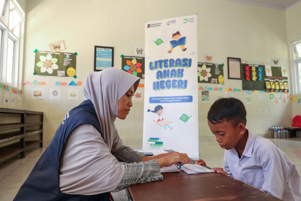 Tingkatkan Kemampuan Membaca, BRI Peduli Hadirkan Program Literasi Anak Negeri 