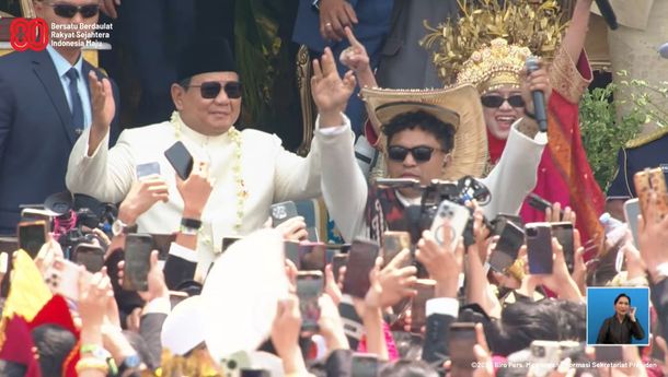 Tabola Bale’ Goyang Istana: Perayaan HUT RI ke-80 Meriah dengan Nuansa Cinta dan Persatuan