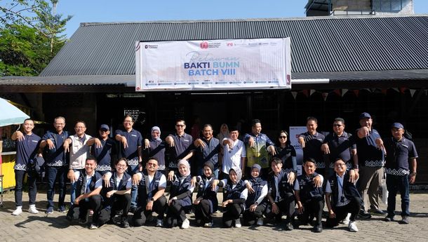 Jasa Raharja Dukung Relawan Bakti BUMN Batch VIII Tingkatkan Kesejahteraan Warga Desa Salenrang