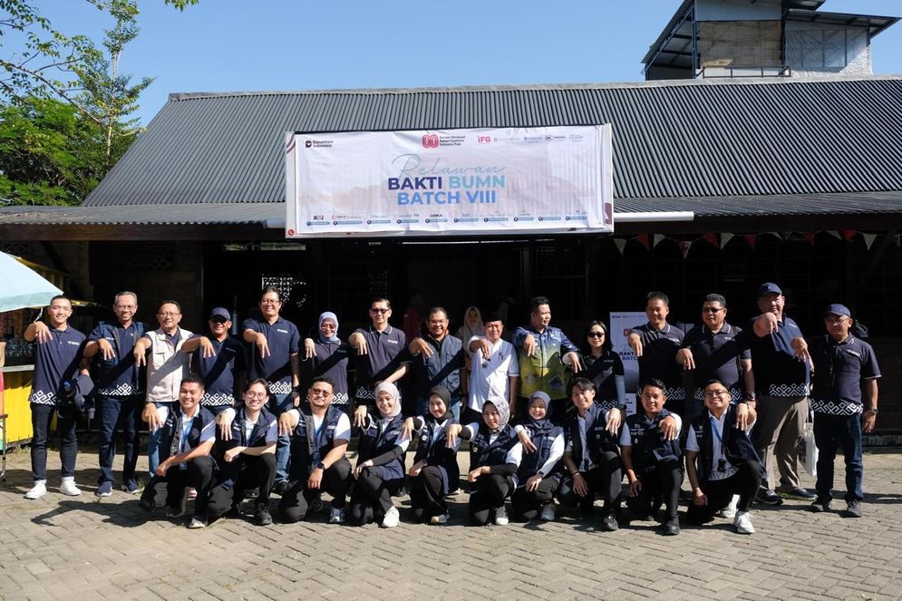 Jasa Raharja Dukung Relawan Bakti BUMN Batch VIII Tingkatkan Kesejahteraan Warga Desa Salenrang