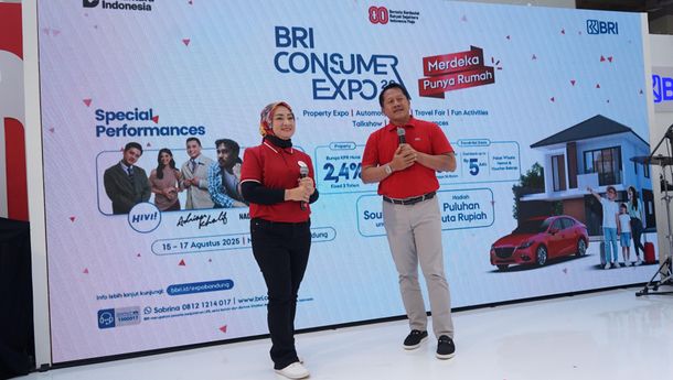 Consumer Expo 2025 Bandung: BRI Hadirkan Program KPR Suku Bunga Ringan