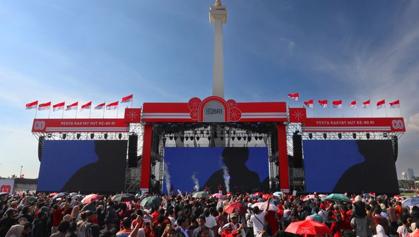 BRI Hadirkan Panggung Hiburan Meriah di Monas untuk Rayakan HUT RI