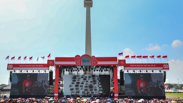Rayakan 80 Tahun Kemerdekaan, BRI Sukseskan Pesta Rakyat di Monas