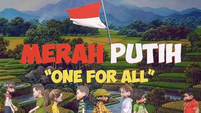 Salah satu cuplikan teaser Merah Putih One For All.