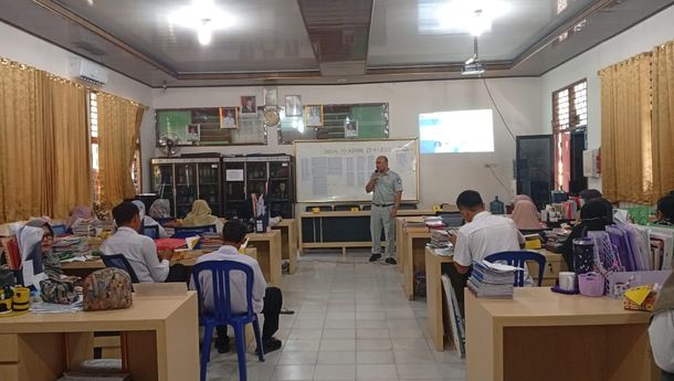 Jasa Raharja Kembali Gelar PPKL di SMKN 1 Talang Padang Tanggamus