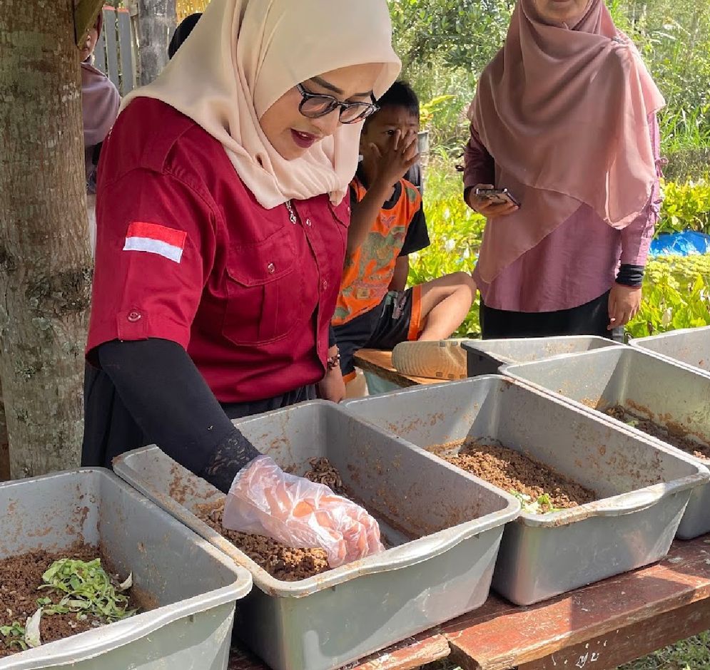 Rumah Pintar KBA Jorong Tabek Kini Jadi Pusat Laboratorium Ekonomi Sirkular di Talang Babungo 