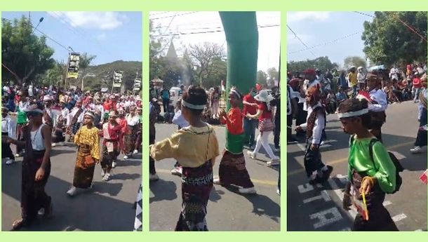 Tawa, Peluh, dan Semangat Anak Sikka di Karnaval Kemerdekaan 