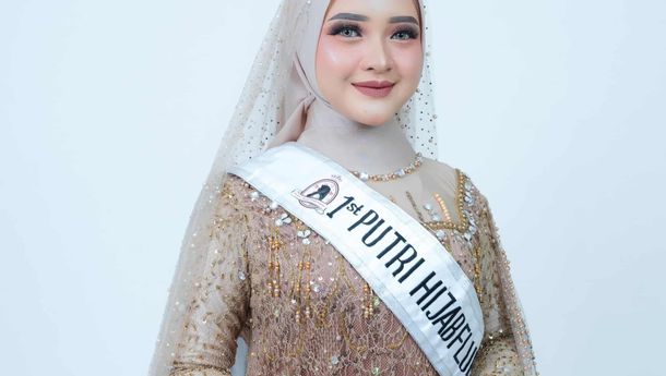 Anabella Runner Up Putri Hijabfluencer Lampung 2025, Menginspirasi Lewat Hijab dan Advokasi