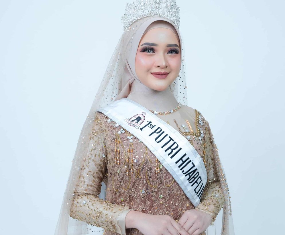 Anabella Runner Up Putri Hijabfluencer Lampung 2025, Menginspirasi Lewat Hijab dan Advokasi