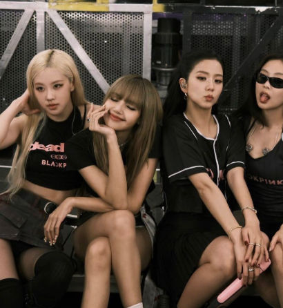 Girl group K-pop, BLACKPINK.