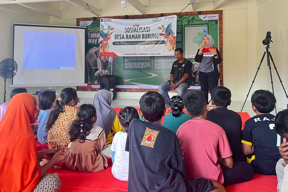 Jaga Keanekaragaman Hayati, Pertamina Kampanyekan Pelestarian Burung di Way Kambas