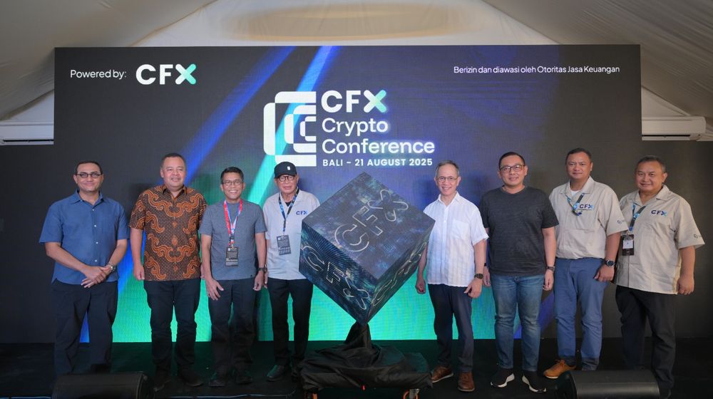 Acara CFX Crypto Conference 2025 di Tabanan, Kamis, 21 Agustus 2025.