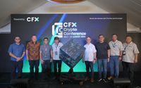 Acara CFX Crypto Conference 2025 di Tabanan, Kamis, 21 Agustus 2025.