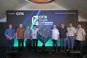 Acara CFX Crypto Conference 2025 di Tabanan, Kamis, 21 Agustus 2025.