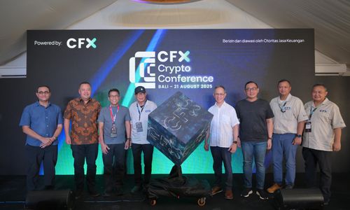 Acara CFX Crypto Conference 2025 di Tabanan, Kamis, 21 Agustus 2025.