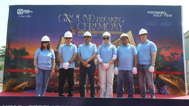 Pembangunan The Willow Premium Club House Resmi Dimulai di Podomoro Golf View