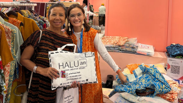 BRI Angkat Fashion Anak Muda Bali Lewat Pameran 