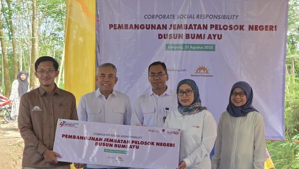 Pasar Modal Bangun Aksesibilitas Pembangunan Jembatan di Way Kanan Lampung