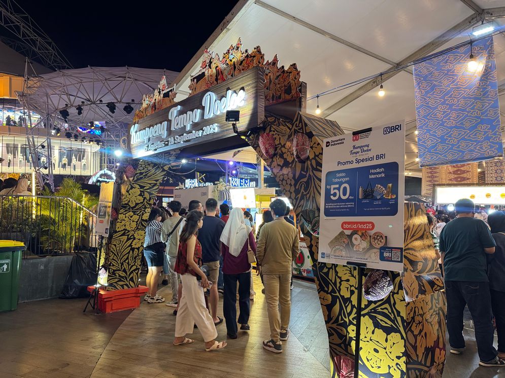 Nikmati Festival Kuliner UMKM di Kampoeng Tempo Doeloe 2025, BRI Hadirkan Cashback