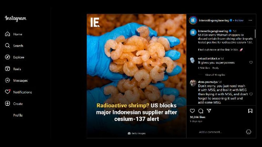  FDA Hentikan Impor Udang BMS karena Radioaktif, Simak Penelusuran Faktanya 