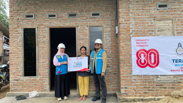 Kado Hari Pelanggan Nasional, 600 KK Prasejahtera di Lampung Dapat Sambungan Listrik Gratis PLN Selama 5 Tahun