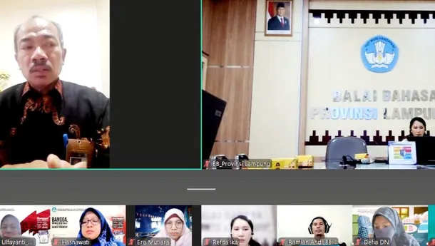 Balai Bahasa Lampung Gelar Bimtek Penyelarasan Naskah Cerita Anak Dwibahasa