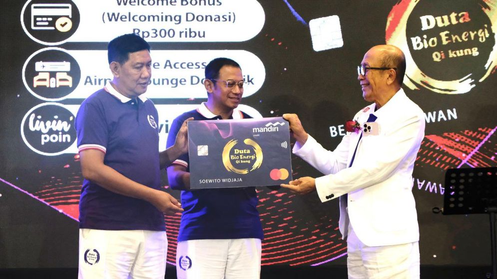 Mandiri Luncurkan Duta Bio Energi Card, Transaksi Praktis, Hidup Sehat Lebih Mudah