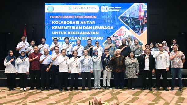 Jasa Raharja Dukung Penyelenggaraan FGD Keselamatan Perlintasan Kereta Api