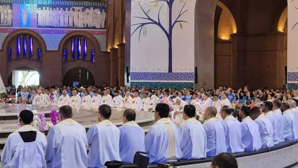 150 Tahun SVD: Ribuan Umat Katolik Hadiri Misa Siang di Santuário Nacional de Aparecida