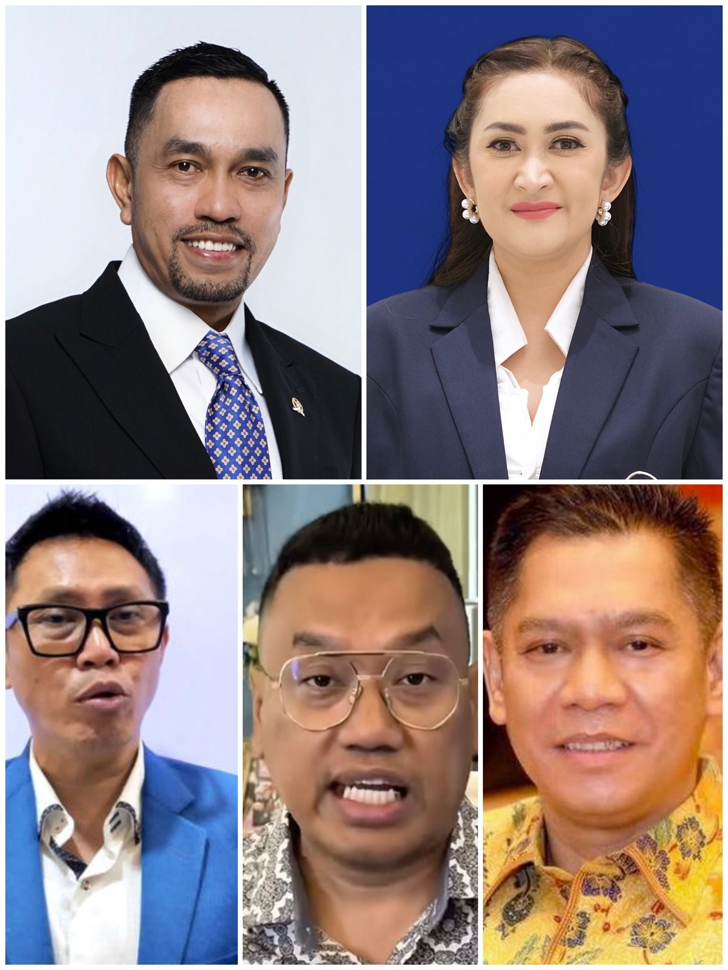 Anggota DPR RI yang dinonaktifkan partai masing-masing.